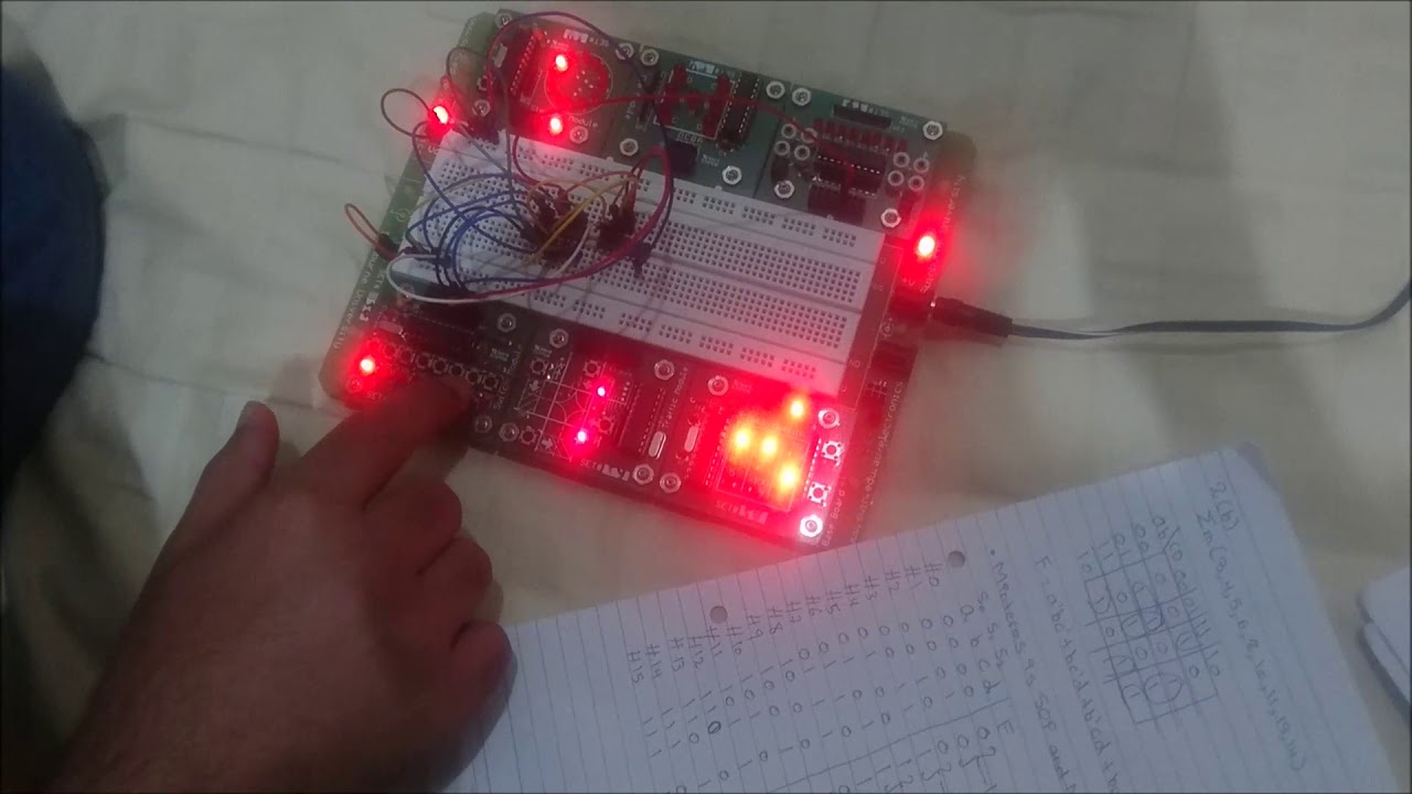 EEE20001- Digital Electronics Design Lab E3 (Group 33) - YouTube