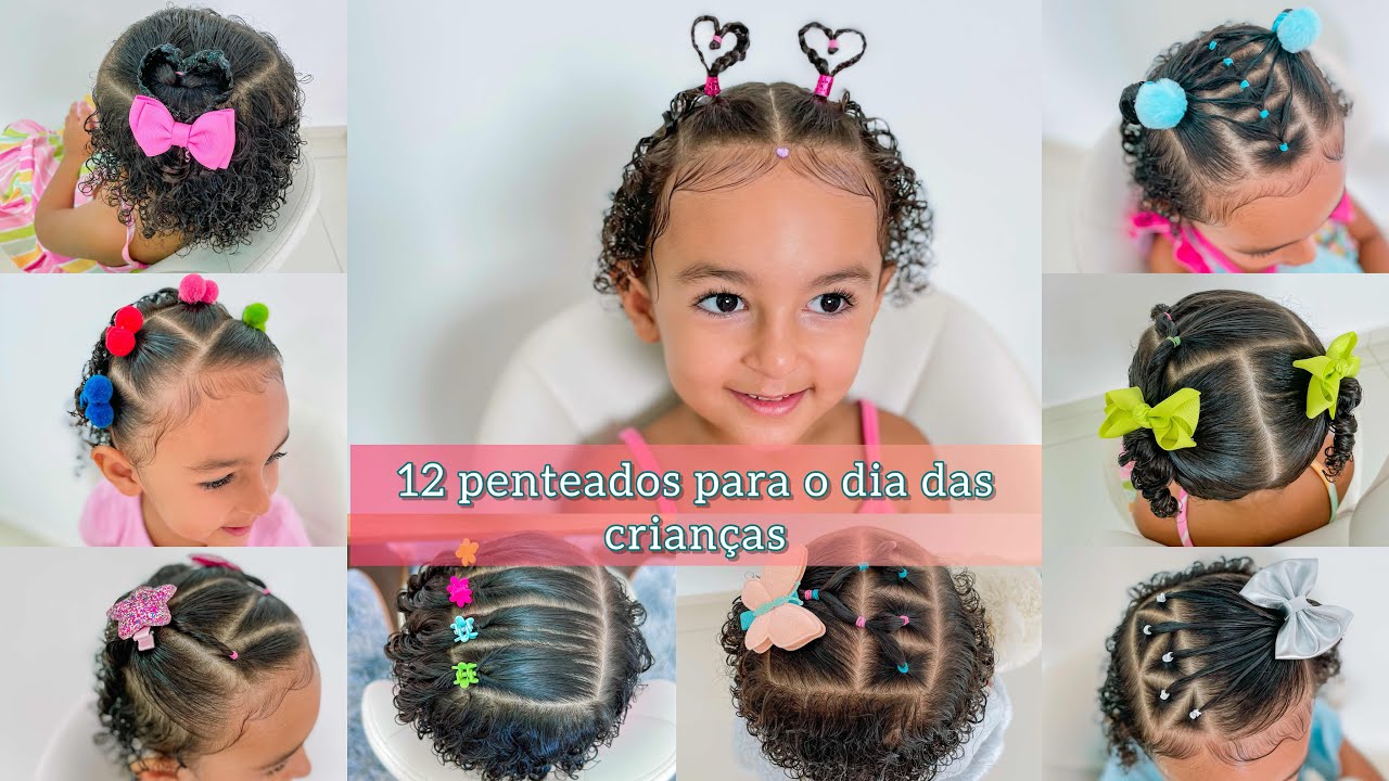 12 Penteados Infantis Fáceis para Escola, 12 Easy Hairstyles for School