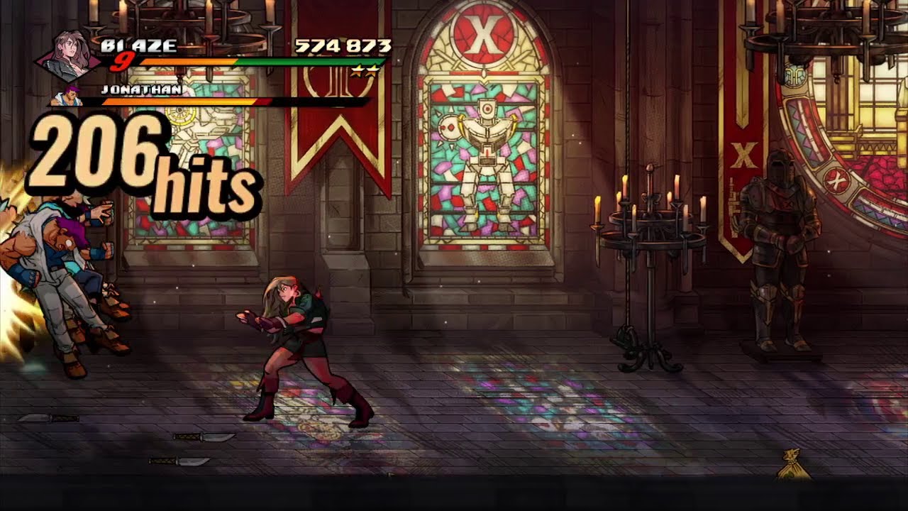 Streets of Rage 4 - Blaze x Tifa, Arcade [Mania, Deathless, 720k - PB, 🍨x6/💖]