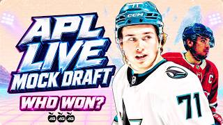 Our First Fantasy Hockey Mock Draft of 2026–27! | 12-Team APL Points League