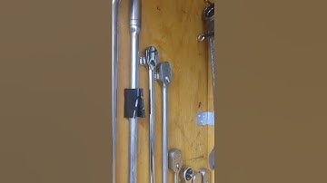 3/8 ratchets holder. #caterpillar #automobile #heavyequipment #tools #toolorganization #toolbox