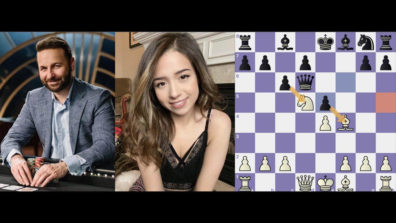 When Poker meet Chess || Daniel Negreanu vs Pokimane || PogChamps3 Tournament
