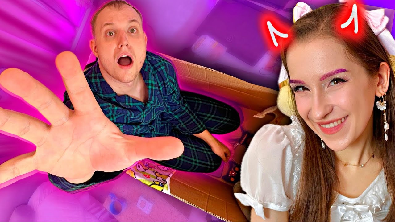 ZAMKNĘŁAM CHŁOPAKA W PUDEŁKU!