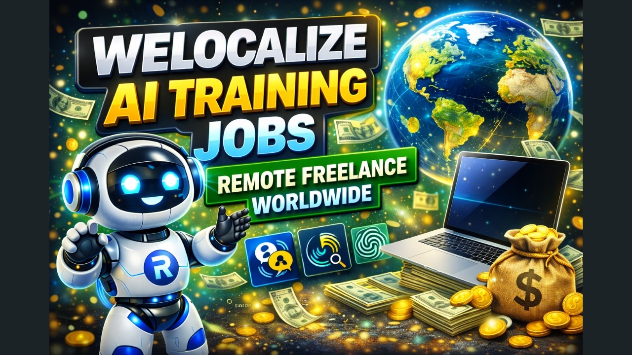 WELOCALIZE – Get Paid To Work From Home With This AI Site! 🚀