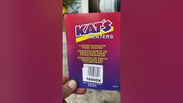 How to install inline block heater in bobcat skid loader