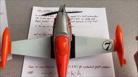 1.10 Perturbed Flight Conditions from a Steady State Condition