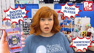 Selling my Plushies at POPcon was a HUGE MISTAKE - Shortened Artist Alley VLOG