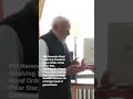 PM Narendra Modi receiving Sweden's Royal Order, foreign head of government. #modi #india #diplomacy