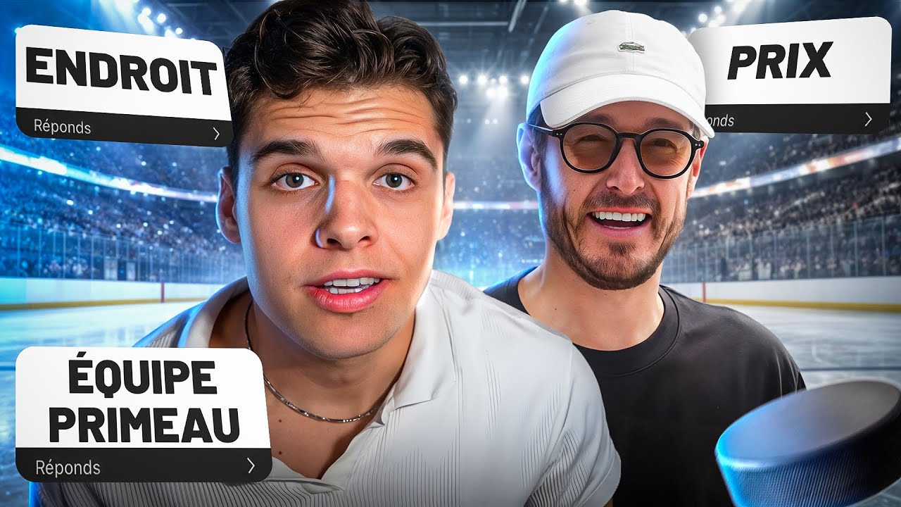 ON VOUS DÉVOILE TOUT SUR NOTRE MATCH DE HOCKEY... (ft. Olivier Primeau)