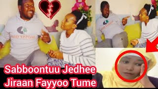 Sabboontuudhaa Jirtuu Jiraaf Fayyoon Nagaa Hin Argatan Ammas Wal Nyaachiste