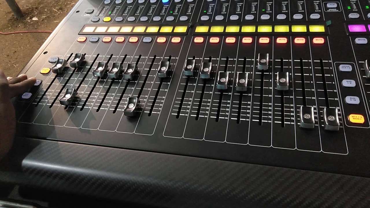 Midas m32 auto fader moments LALS EVENTS MANIMALA YouTube