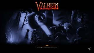 Stepping into the AshLands in Valheim!