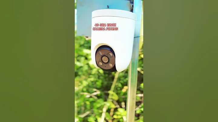 EZVIZ 4G SIM CAMERA FIXING AT JAFFNA . #cctvjaffna #wificctvcamera #hikvision