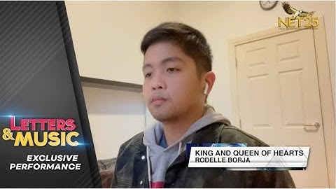 Rodelle Borja - King And Queen Of Hearts I David Pomeranz I (NET25 Letters and Music Online)