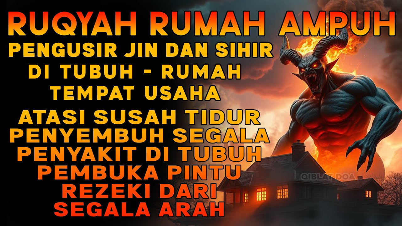 RUQYAH RUMAH PENGUSIR JIN, SETAN & SIHIR DI RUMAH & TUBUH, PENENANG HATI & FIKIRAN | ALAA AQEL
