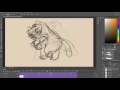 Animating in Photoshop: Fat Cat Dance- Speed Animate