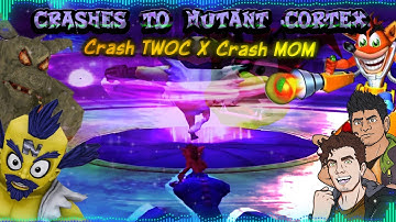 Crashes To Mutant Cortex 💪🥭🦾 Crash TWOC X Crash MOM Ft. @Mr_Moikzes 🐻