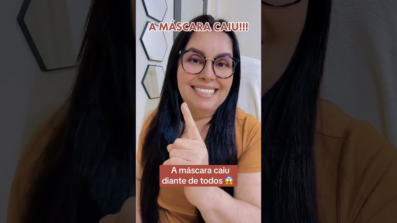 A MÁSCARA CAIU DIANTE DE TODOS 😱