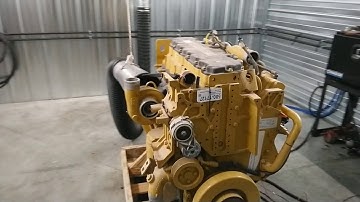 2008 Caterpillar C7 FMM Engine Running