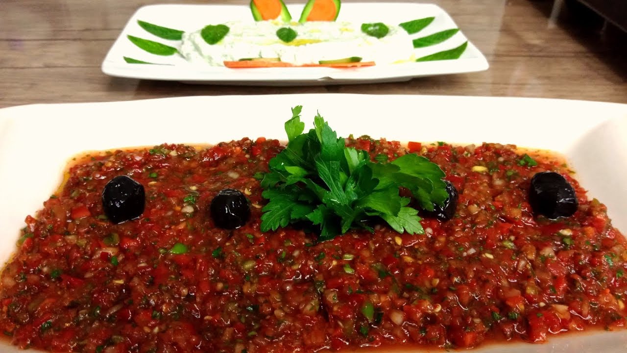 İKİ AYRI LEZZET İKİ MEZE TARİFİ ACILI EZME VE HAYDARİ NASIL YAPILIR?