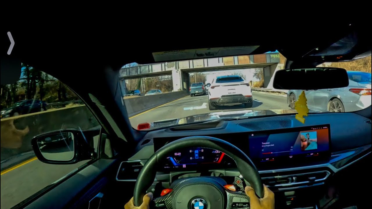 BMW M2 CRUISE POV DRIVE + SEEN A LAMBORGHINI URUS ON THE HIGHWAY