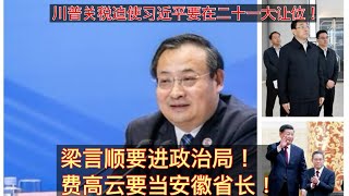 石泰峰小弟安徽书记梁言顺二十一大将进政治局？合肥书记费高云将接安徽省长王清宪？习近平二十一大将效仿邓小平卸除总书记与主席的职务！以军委主席的身份无限连任？。
