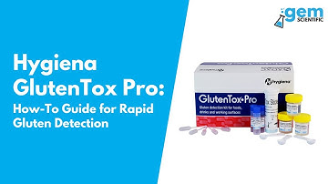 Hygiena GlutenTox Pro Training Video - Rapid gluten detection