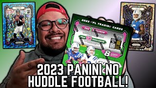 NEW RELEASE: 2023 PANINI PRIZM NO HUDDLE FOOTBALL! HALF THE PRICE OF PRIZM HOBBY BUT WORTH IT!?