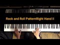 TOCAR PIANO ROCK AND ROLL - ROCK AND ROLL PATTERNS MANO IZQUIERDA - RIGHT HAND
