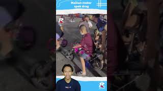 Mainan motor listrik Spek Drag #viral_video #shortvideo #shorts screenshot 5