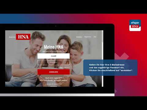 HNA Screencast - MeineHNA Registrierung für Neukunden