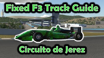 iRacing Track Guide Circuito de Jerez | Fixed Dallara F3 | W5 S3 2023