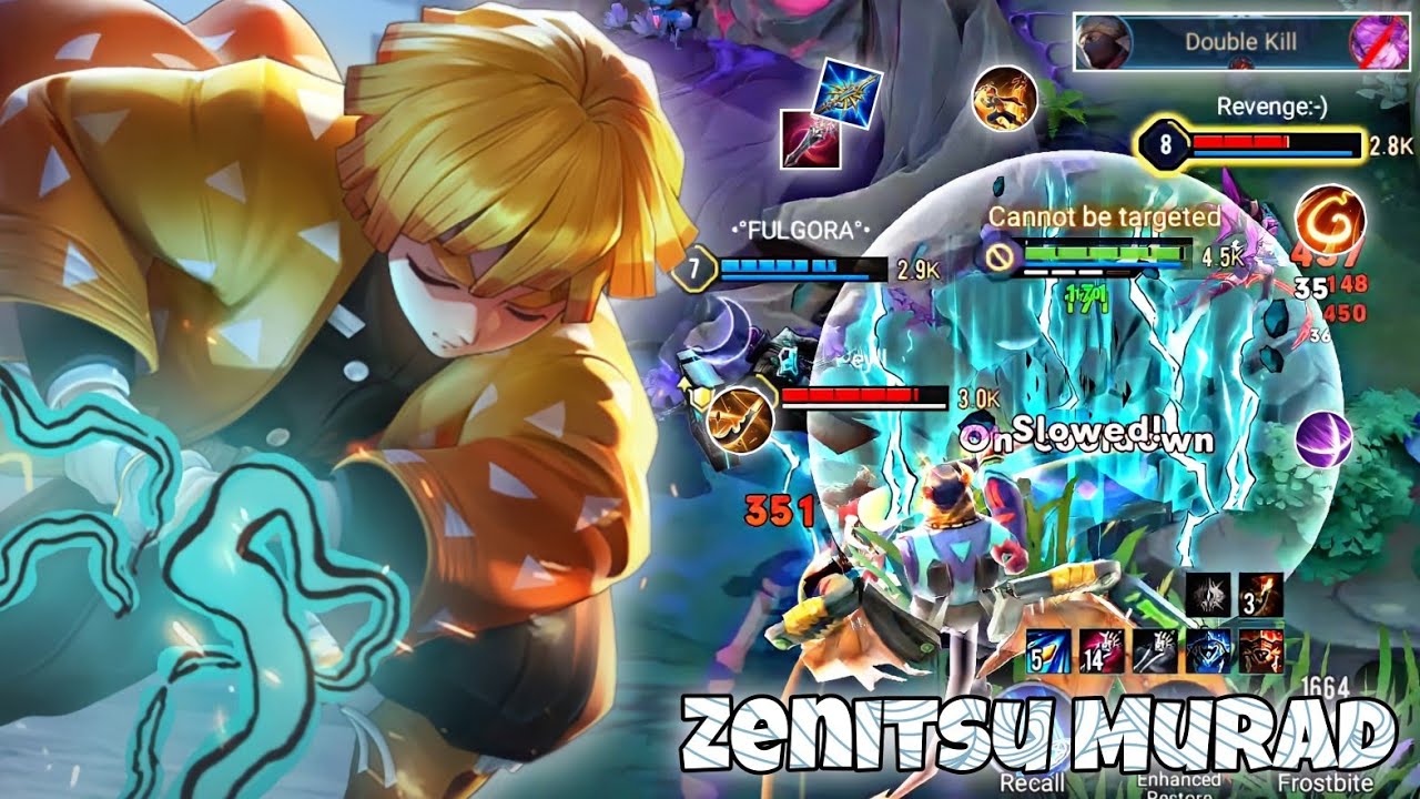 Zenitsu (Aov Skin) vs Zenitsu (Onmyoji Arena) 