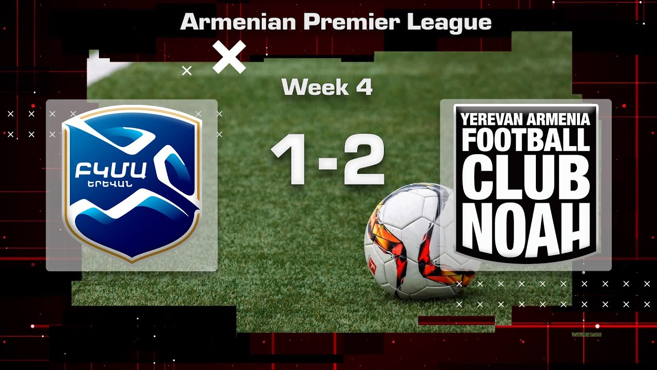 BKMA - Noah 1:2, Armenian Premier League 2024/25, Week 04