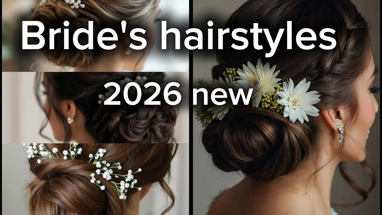 👰‍♀ Beautiful bridal haristyle 💃