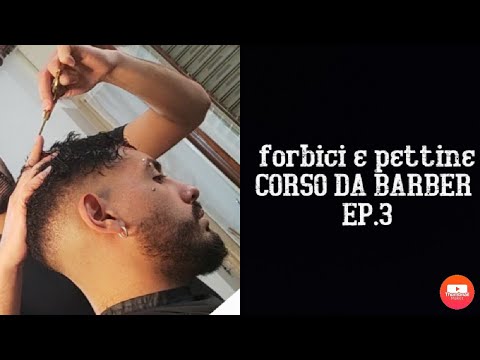 pettine e forbice "CORSO BARBER" 3°EP.