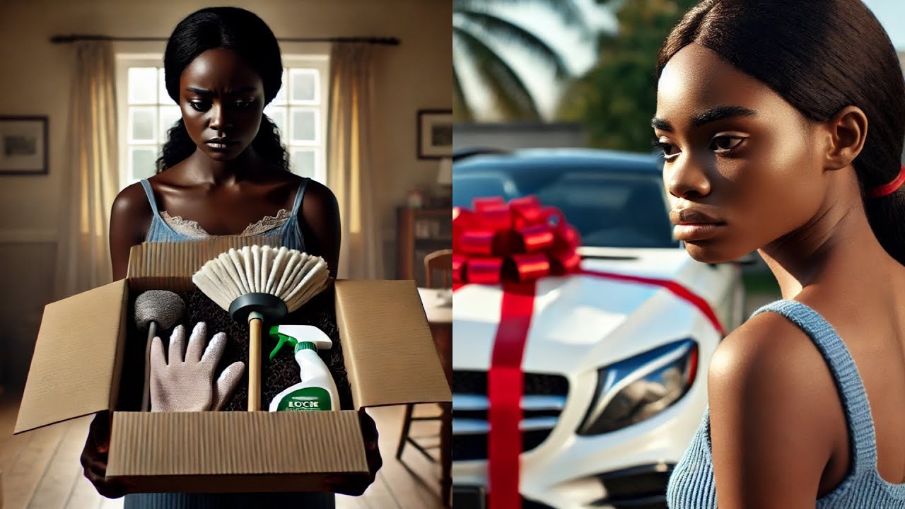 HE GAVE HIS WIFE A MOP FOR VALENTINE BUT WHAT SHE DID AFTER HIS CAR GIFT TO MISTRESS SHOCKED EVERYON