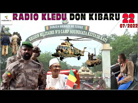 RADIO KLEDU DON KIBARU DU 22 JUILLET 2022