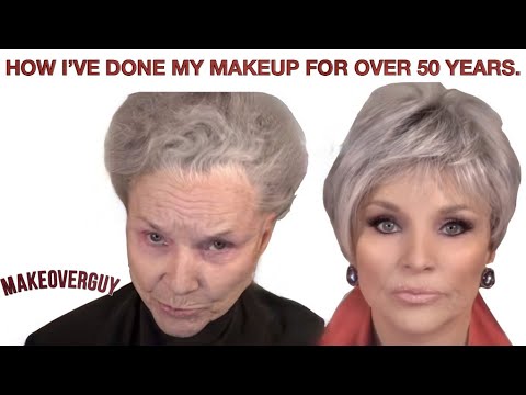 78 Year Old Recreates Her Younger Face with Makeup