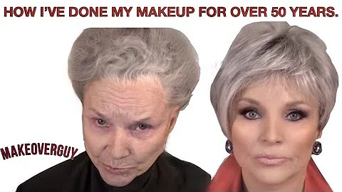 78 Year Old Recreates Her Younger Face with Makeup...