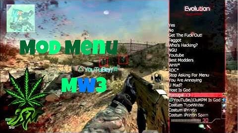 Mod Menu Gameplay(MW3)