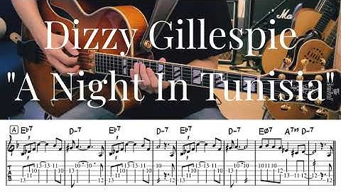 A Night in Tunisia Guitar version - Guitar performance video thumbnail