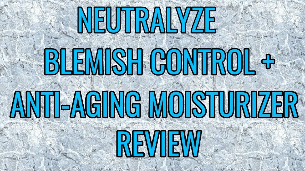 neutralyze moisturizer