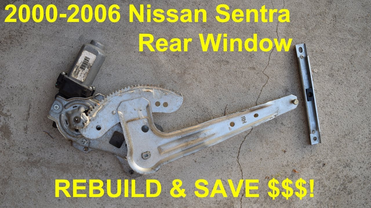 For Nissan Sentra 2000-2006 with Motor Window Regulator Rear Right