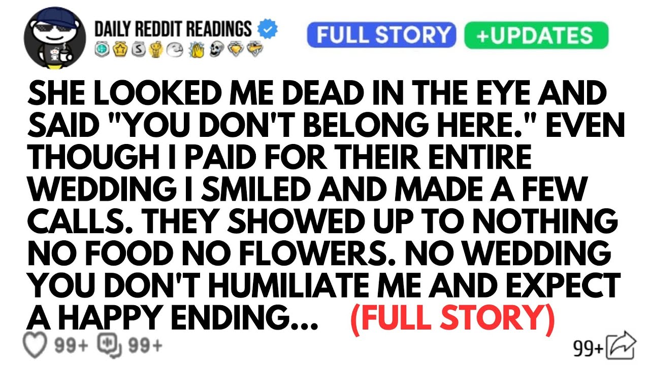 SHE LOOKED ME DEAD IN THE EYE AND SAID 