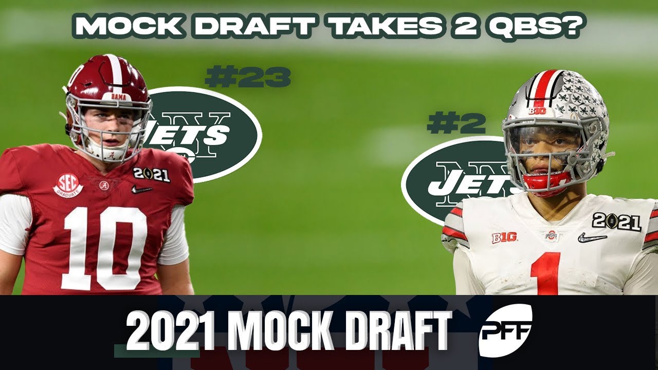 2021 NFL First Round Mock Draft: PFF Mock Draft Simulator| Jets take