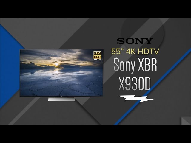 SONY BRAVIA XBR LED UHD HDR 4K Smart 55