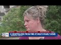 Woman arrested at chaotic scene of Worcester house fire that left 5 people hospitalized