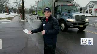Rain comes down in Wilton as temps expected to drop