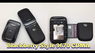 BlackBerry Style 9670 Unboxing and First Look